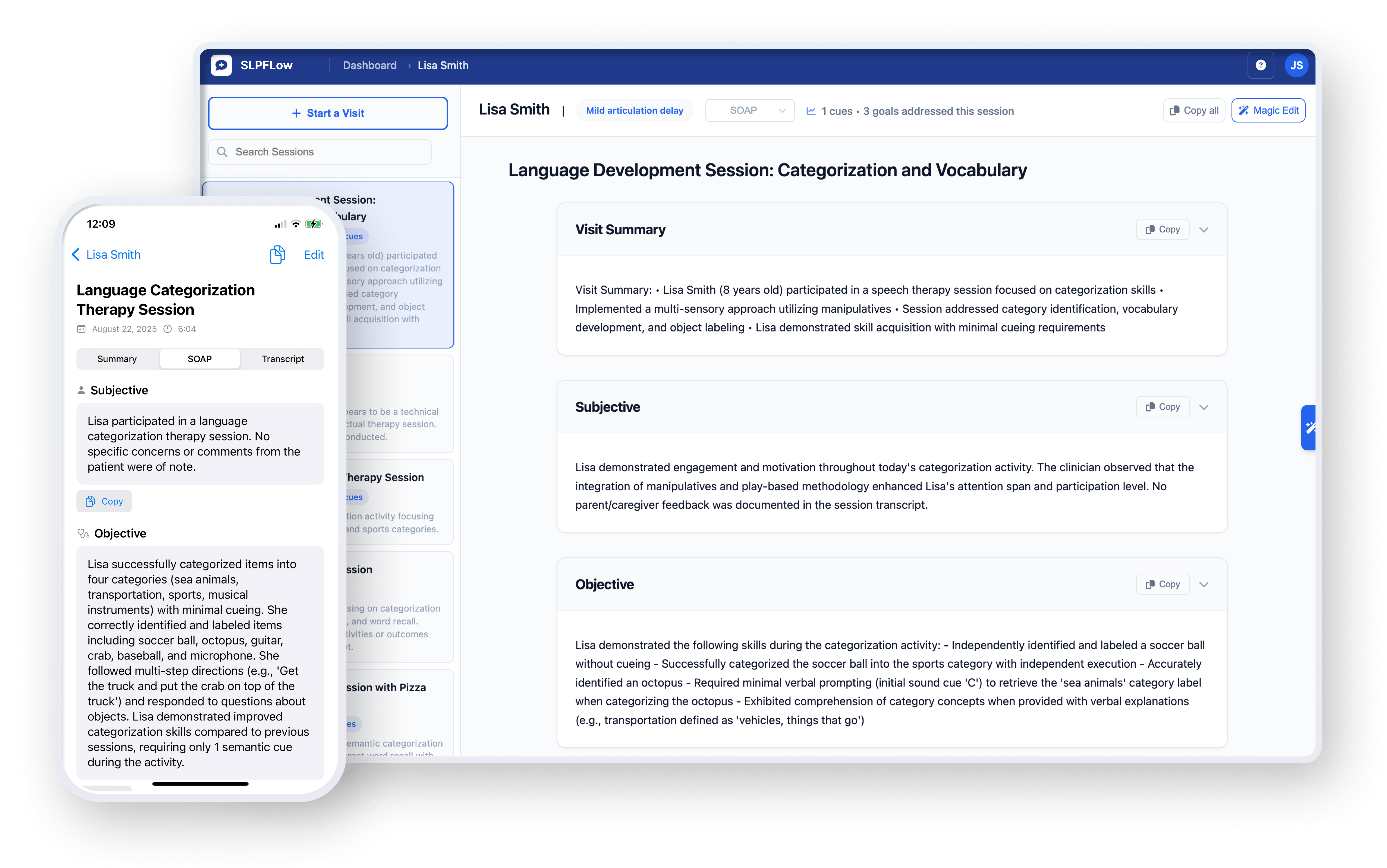 Slp Test Software SLPFlow AI - Best AI for SLPs | SLP Notes AI | Speech Therapy App